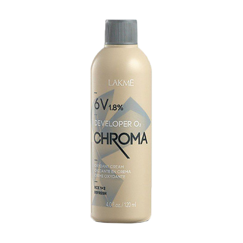 Крем-окислювач для фарби Lakme Chroma Developer O2 6V (1.8%), 120 мл